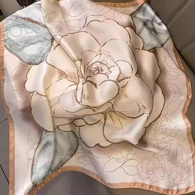 Women’s Elegant Silk Square Scarf