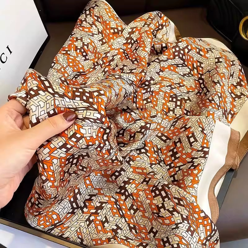 Women’s Elegant Silk Square Scarf