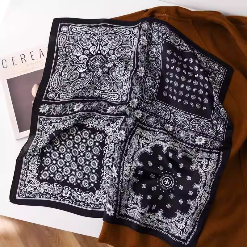 Women’s Elegant Silk Square Scarf