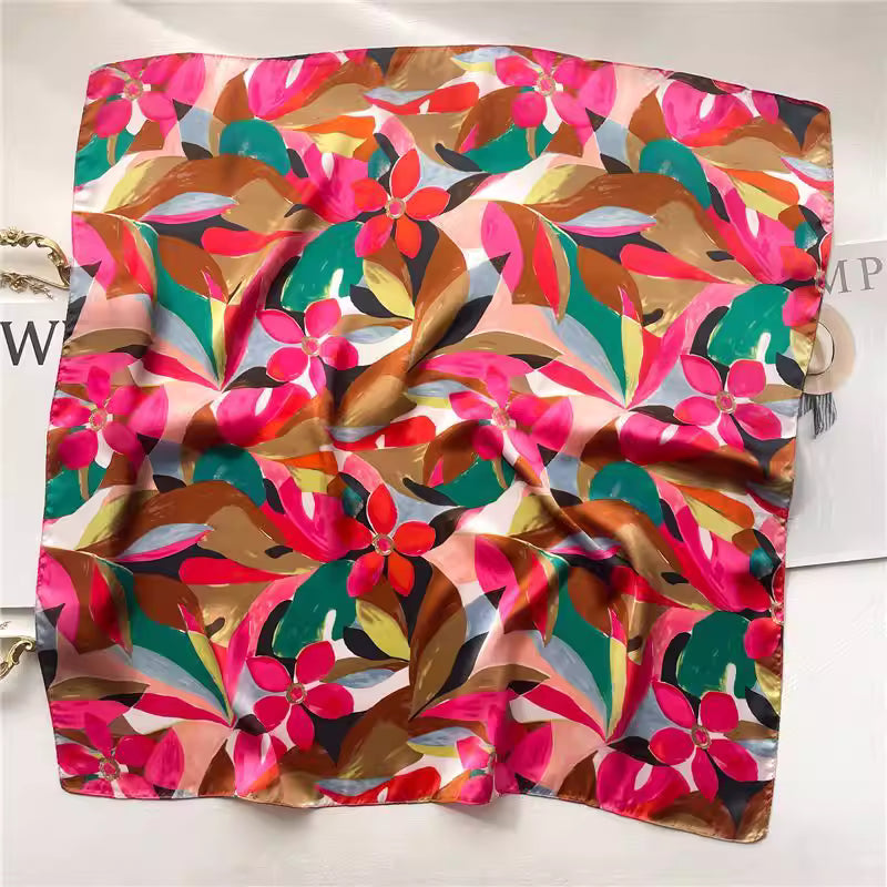 Women’s Elegant Silk Square Scarf