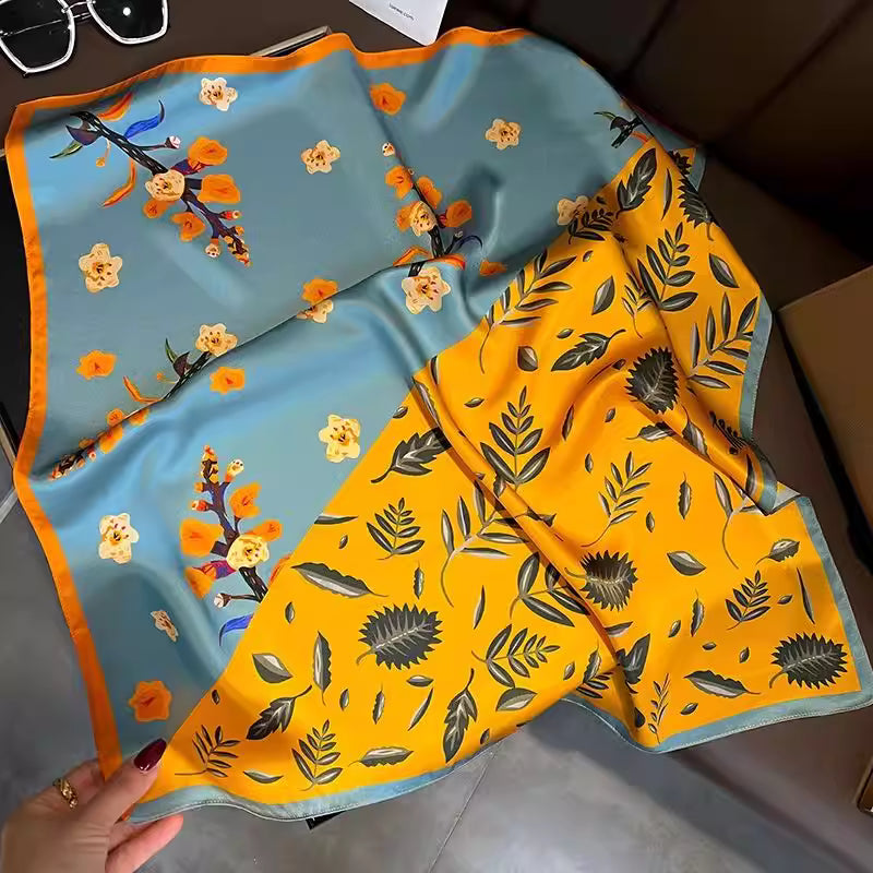 Women’s Elegant Silk Square Scarf