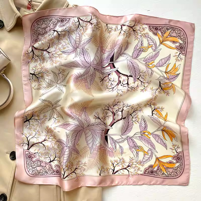 Women’s Elegant Silk Square Scarf