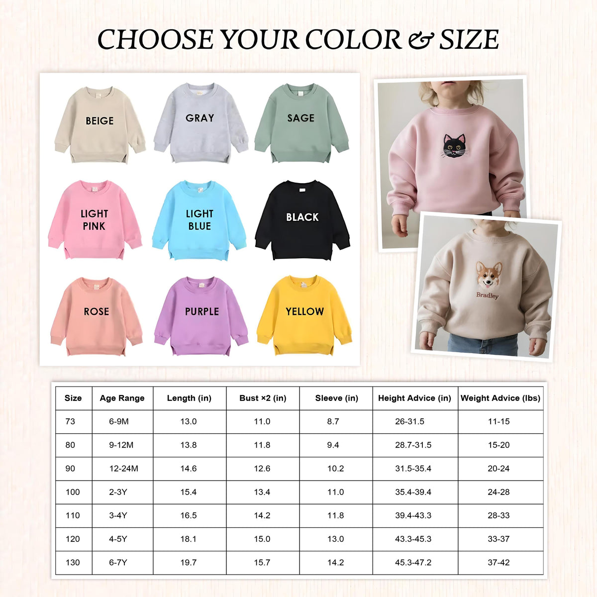 Coquette Christmas Tree Toddler Sweatshirt, Custom Name Embroidered Kids Sweater, Christmas Outfit, Holiday Gift for Baby Girl