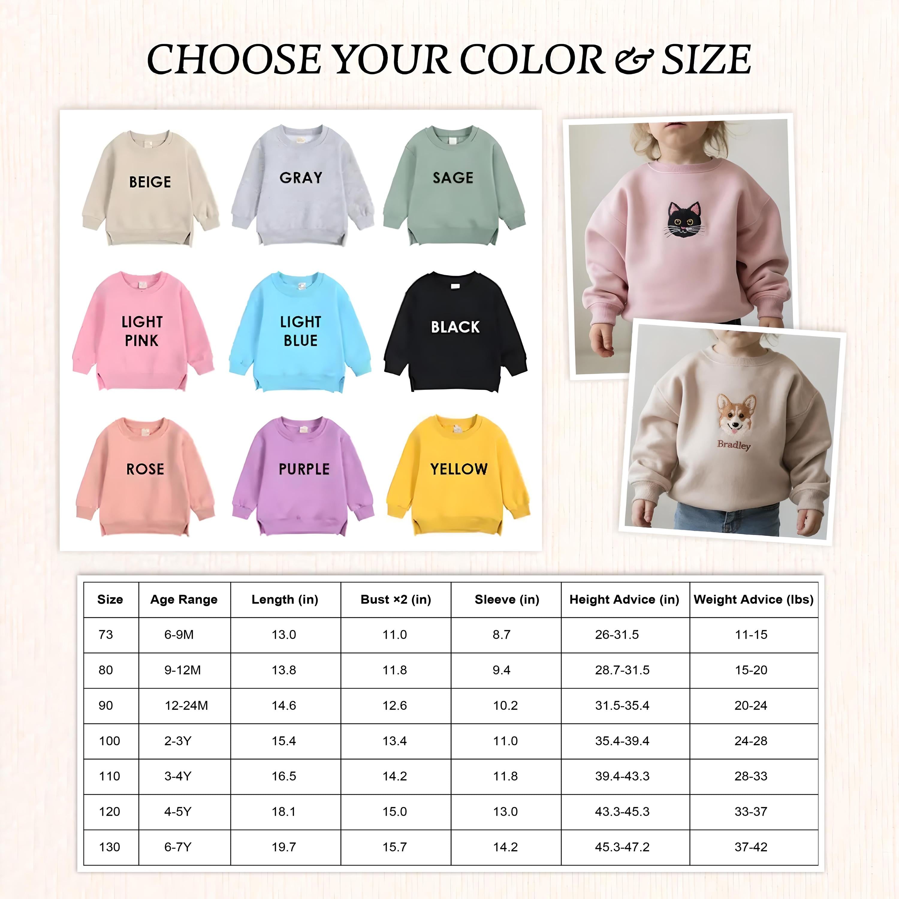 Embroidered Bunny Name Toddler Sweatshirt, Personalized Easter Bunny Toddler Crewneck, Custom Bunny Name Pullover, Easter Toddler Outfit