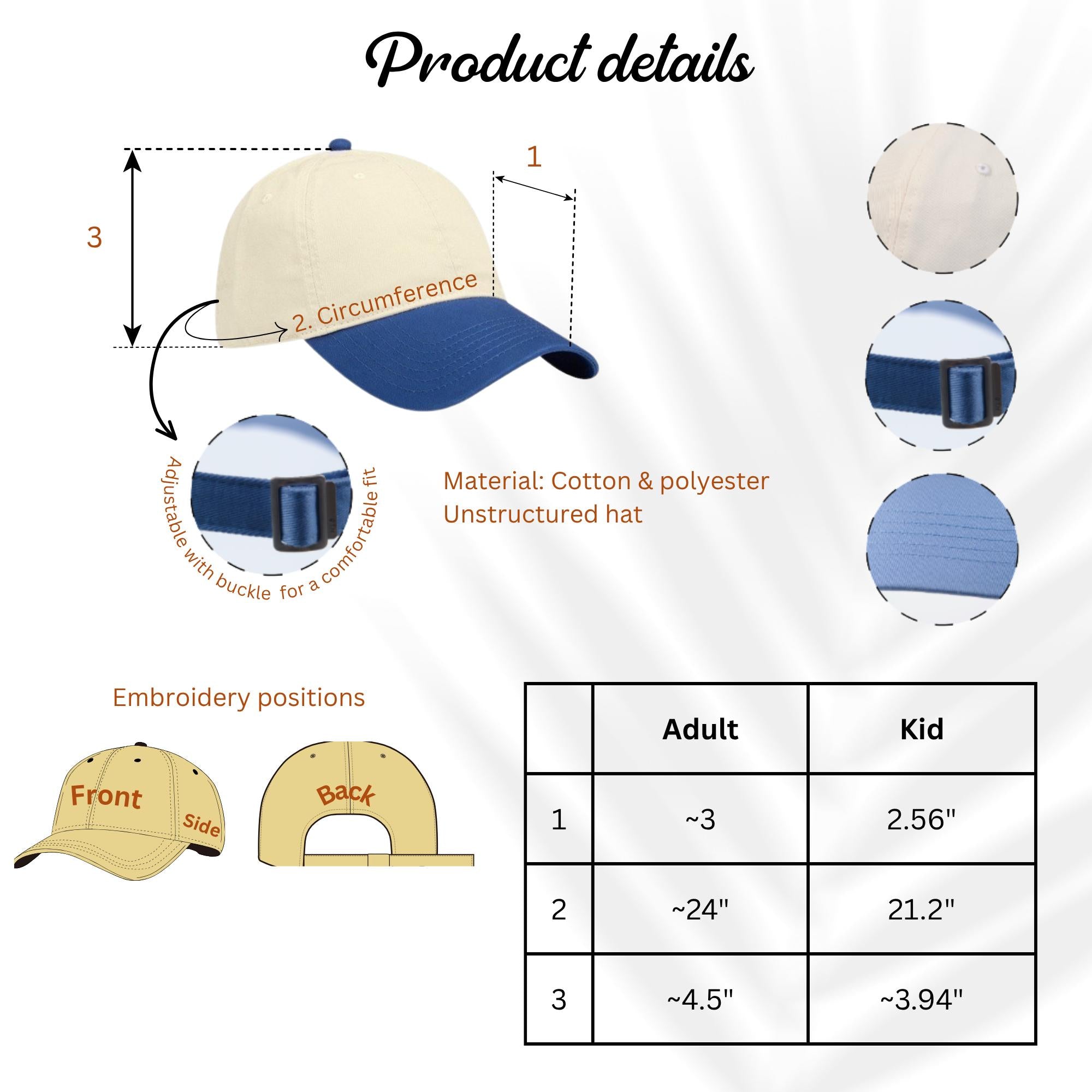 Custom Embroidered Hat, Custom Embroidered MOM DAD Baby Announcement Hats, Matching Family Hat Set, Dad and Mom Hats