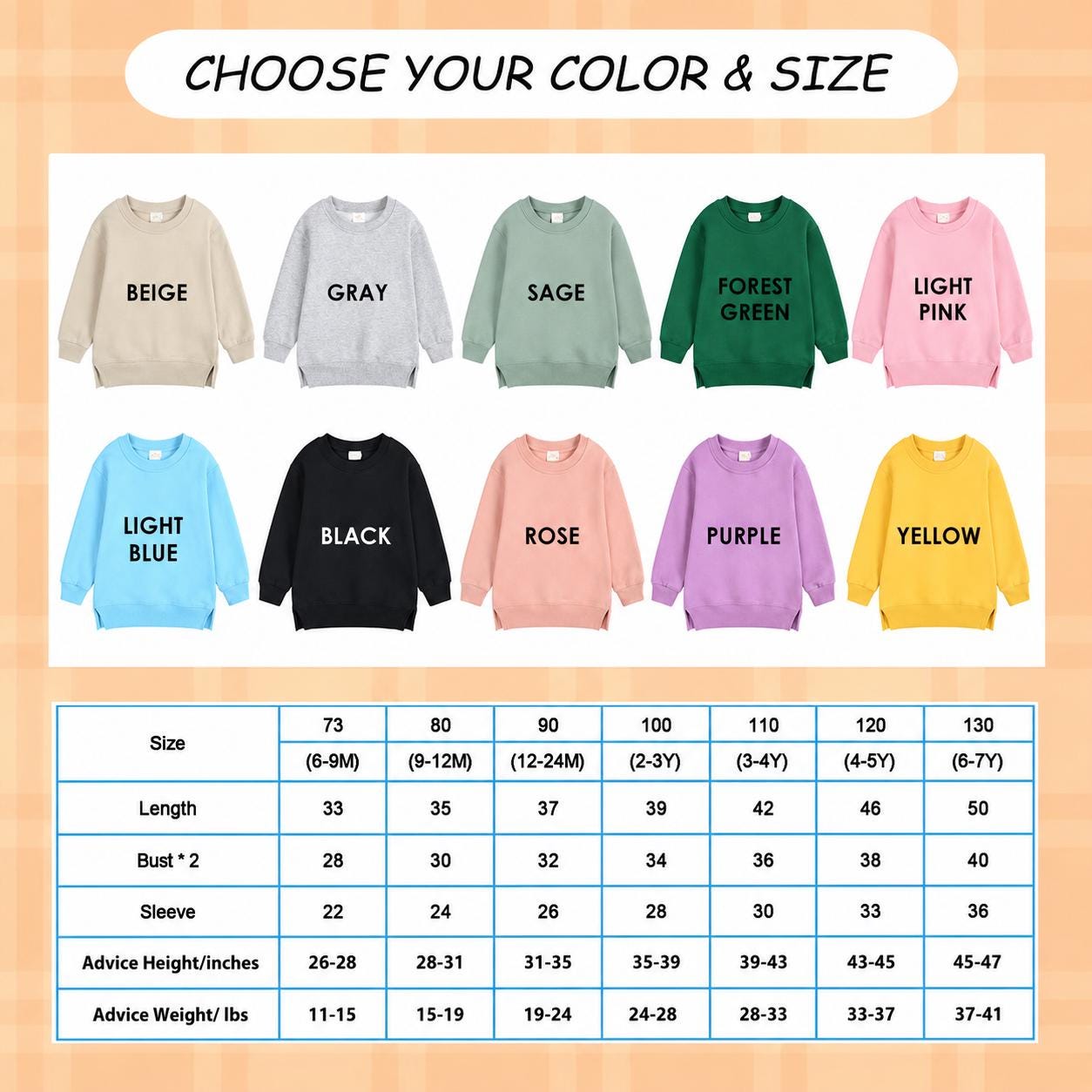 Personalized Name Toddler Sweatshirt, Tone on Tone Embroidered Baby Pullover, Minimal Custom Name Shirt