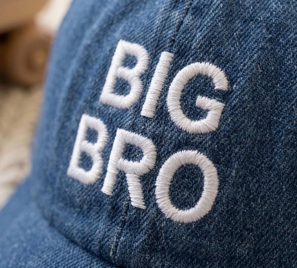 Big Brother Hat, Kids Washedd Baseball Cap, Big Bro Toddler Hat, Pregnancy Announcement Sibling Gift, Boys Hat, Toddler Gift, Custom Text