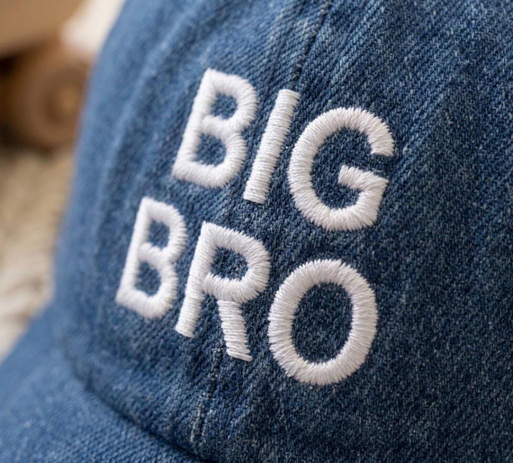 Big Sister Hat, Kids Washedd Baseball Cap, Big Bro Toddler Hat, Pregnancy Announcement Sibling Gift, Boys/Girls Hat,Toddler Gift,Custom Text