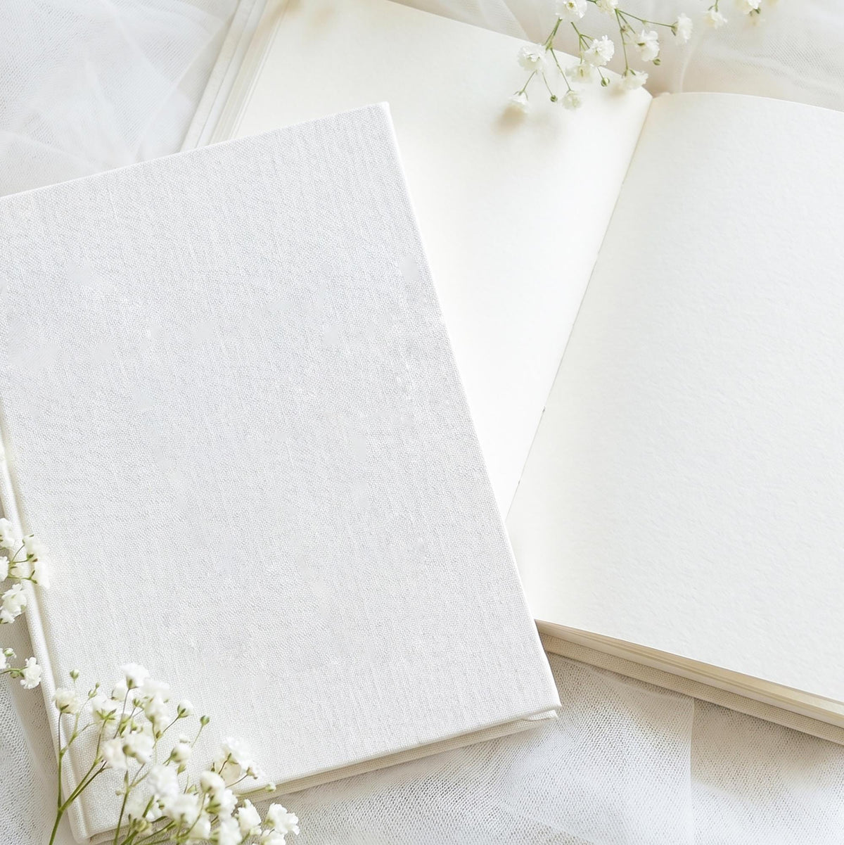 Personalized Wedding Guest Book, Custom Hand Embroidered Linen Memory Book, Wedding Keepsake with Names and Date, Bridal Shower Gift